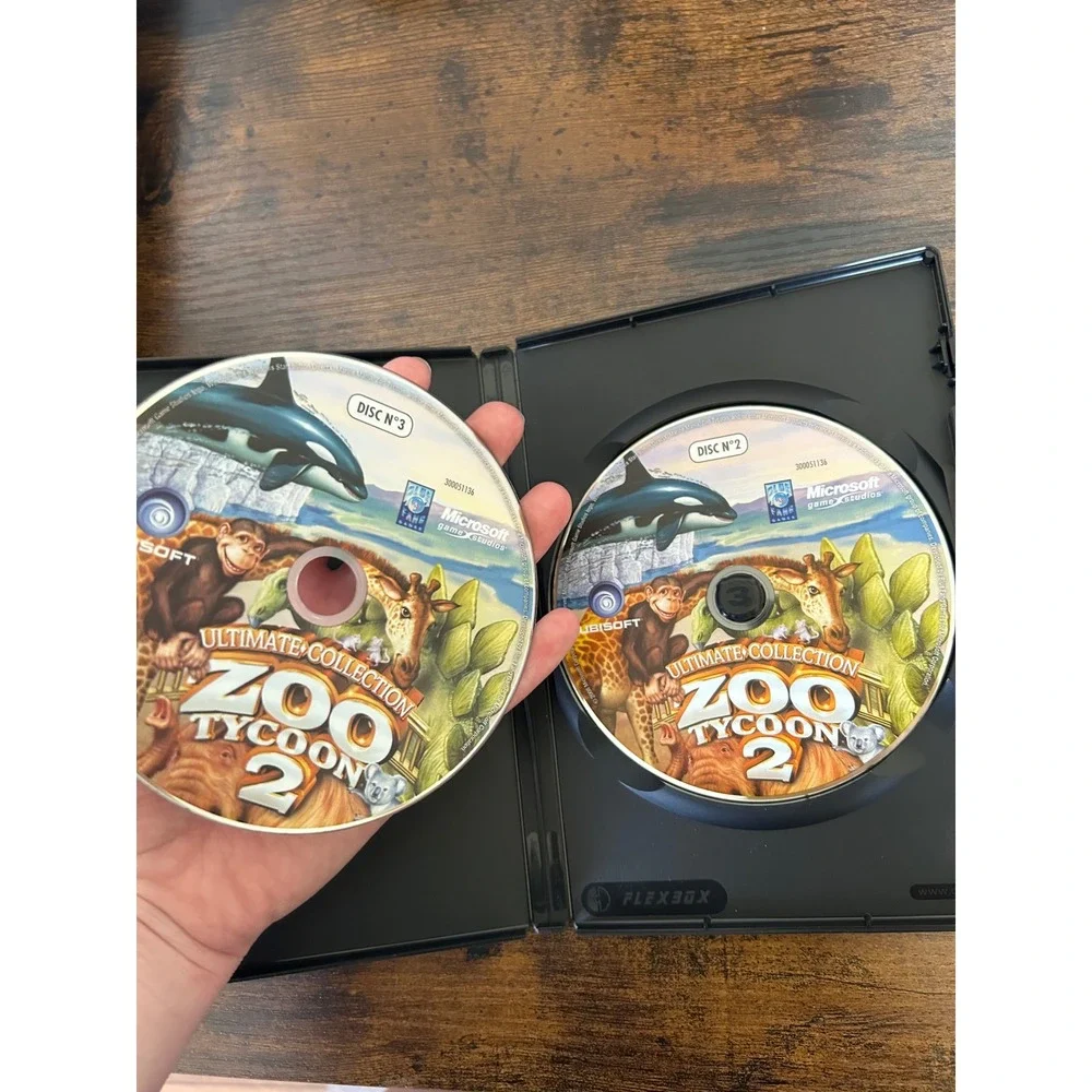 Zoo Tycoon 2 Ultimate Collection PC DVD-ROM Includes discs 2 & 3 only